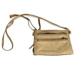 Gold crossbody